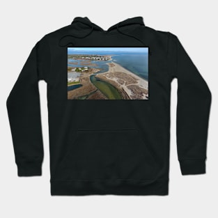 Ridgevale Beach by Drone Hoodie